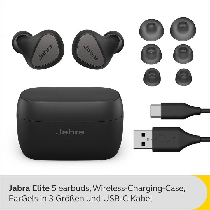 Actual product image Jabra Elite 5 (ANC, 7 h, Wireless)