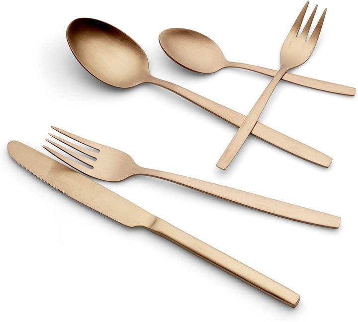 Image du produit Echtwerk Couverts de table Positano Bronze Edition 30 pièces (30 pièce(s), Set de couverts)