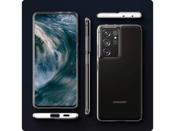Immagine prodotto Screenguard Custodia trasparente in TPU ultra flessibile per Samsung Galaxy S21 (Samsung Galaxy S21 Ultra)