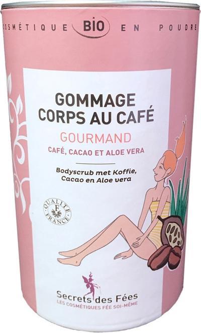 Produktbild Secrets des Fées Köstliches BIO-Körperpeeling Kaffee, Kakao & Aloe Vera - 200g - (200 ml)