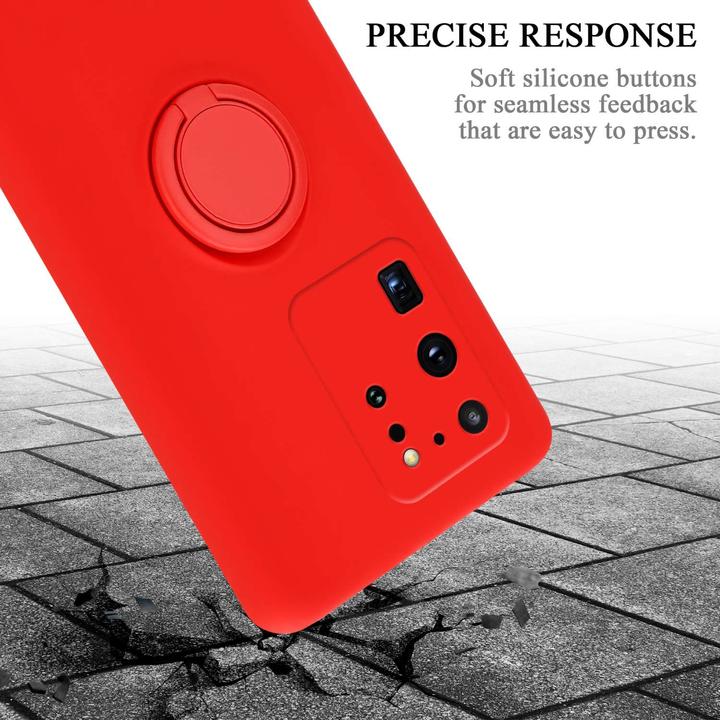 Image du produit Cadorabo TPU Liquid Ring Silicone Case Cover (Samsung Galaxy S20 Ultra)