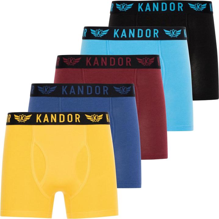 Produktbild Kandor Bambers Boxershorts (5erPack) (XXL, 5er Pack)