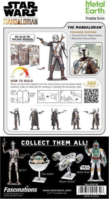 Produktbild Fascinations Metal Earth The Mandalorian