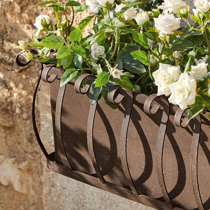 Image du produit Loberon Bac à fleurs Secourt brun antique (50 cm)