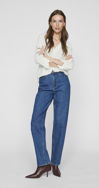 Actual product image Vila V-neck top with 3/4 sleeves (36)