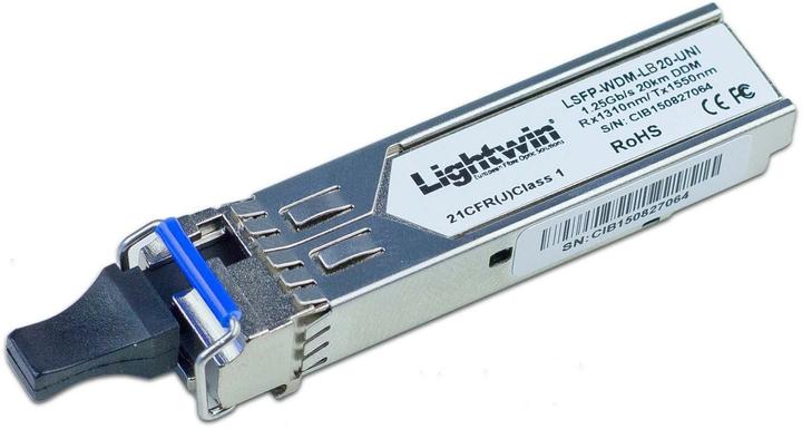 Immagine prodotto Lightwin LSFP-WDM-LB20-UNI:Ricetrasmettitore SFP