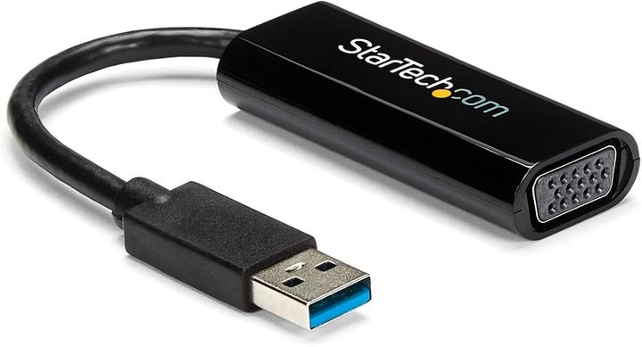 Produktbild StarTech Slim USB 3.0 VGA Video Adapter (USB-B, USB-A, 1 Ports)