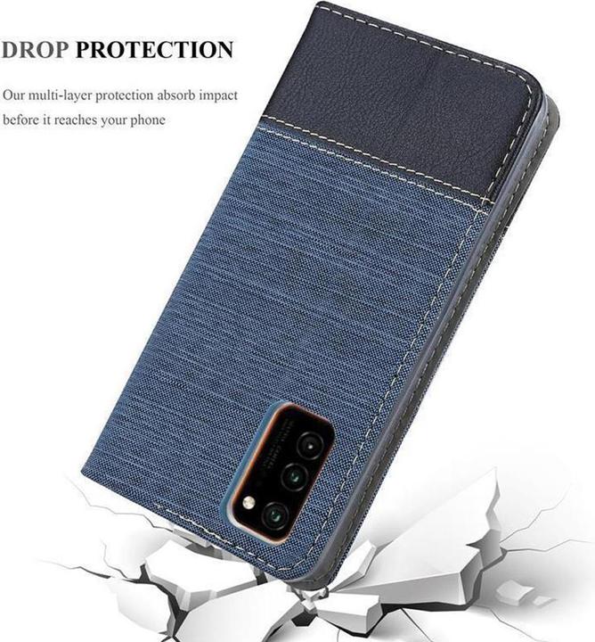 Image du produit Cadorabo Couverture look jeans Book (Honor View 30)