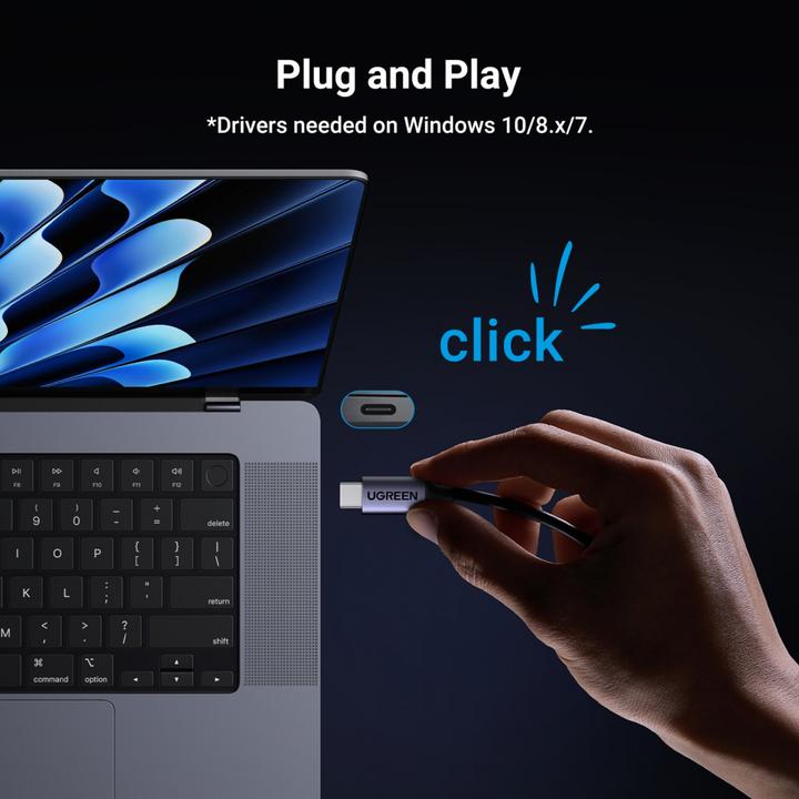 Actual product image Ugreen CM648 (USB-C, RJ45 (1x))