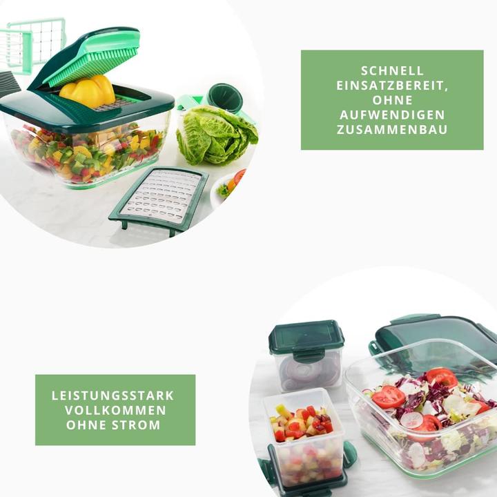 Actual product image Genius Nicer Dicer Chef Set 15pcs.