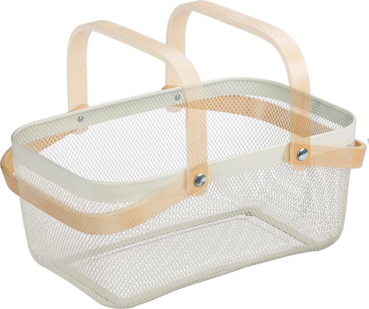 Actual product image Relaxdays Wire basket (1 x, 43 x 27 x 17.5 cm)