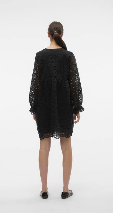 Actual product image Vero Moda Vmkejsa L/S Tie Short Dress Wvn Exp Dress (S)