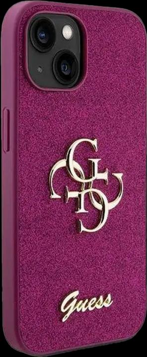 Produktbild Guess Hülle iPhone 13 - Hardcase Schutzhülle fester Glitzer pink No.122 (Apple iPhone 13)