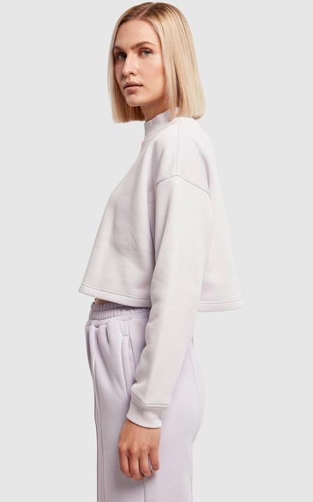 Actual product image Urban Classics Ladies Cropped Oversized Sweat High Neck Crew - 14225 (S)