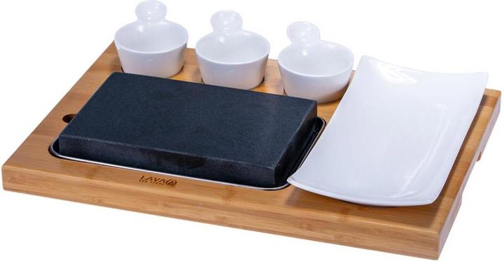 Actual product image LavaQ Hot Stone Steak Set
