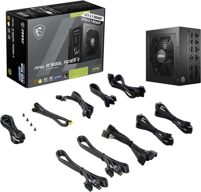 Image du produit MSI MAG A750GL PCIE5 II (750 W)