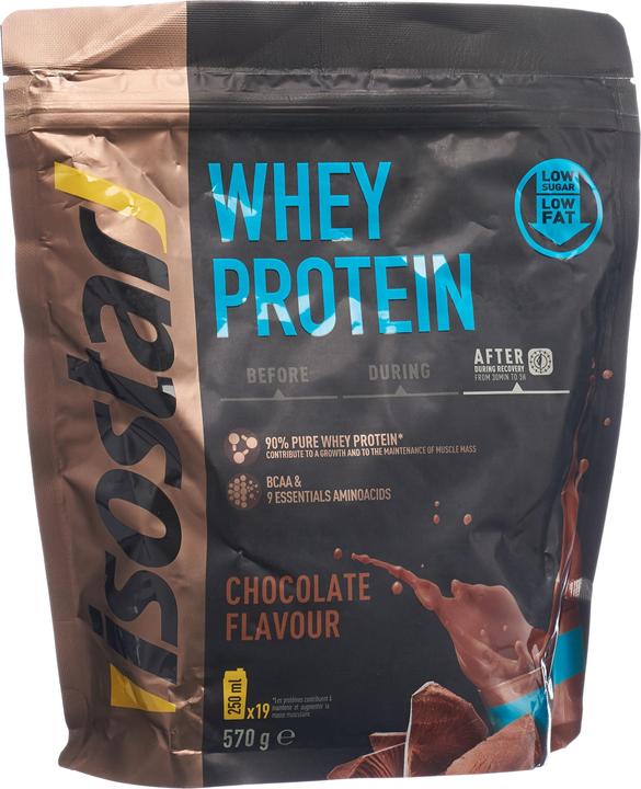 Produktbild Isostar Pulver Whey (Schokolade, 1 Stk., 570 g)