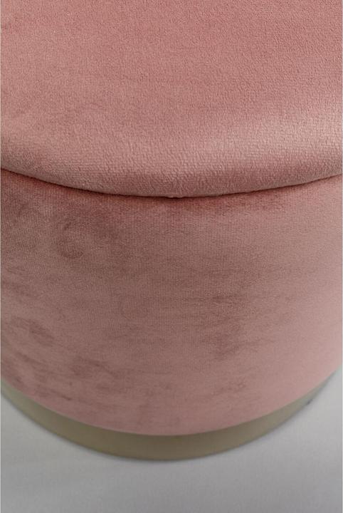 Actual product image Kare Design Hocker Cherry Storage Rose Brass (2/Set)
