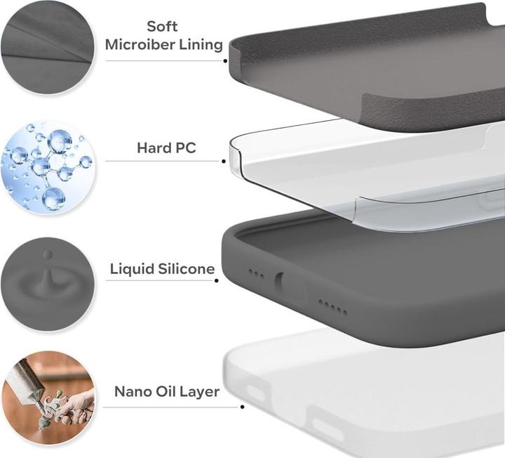 Produktbild Screenguard Liquid Silicone Case (Apple iPhone 15 Pro)