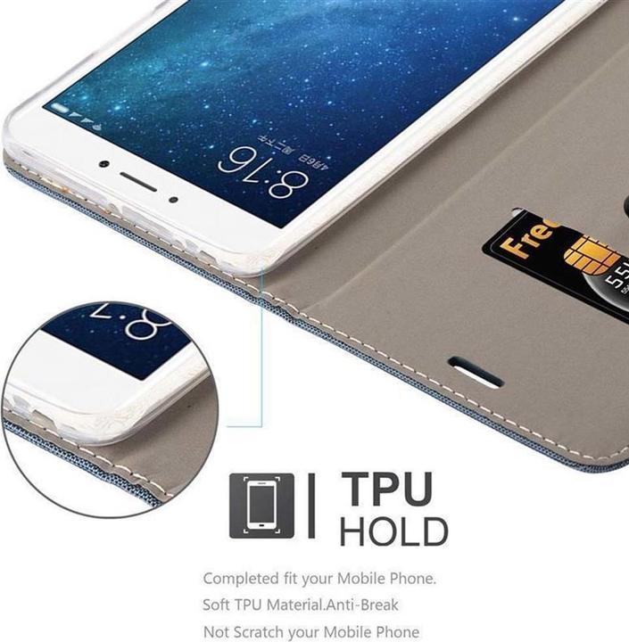 Actual product image Cadorabo Book Jeans Optics Cover (Mi Max 2)