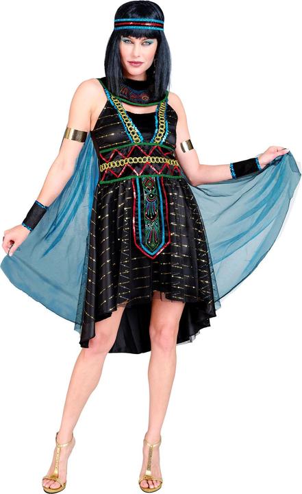 Immagine prodotto Widmann ÄGYPTISCHE HERRSCHERIN (Kleid mit Umhang, Armstulpen, Stirnband), L (L)