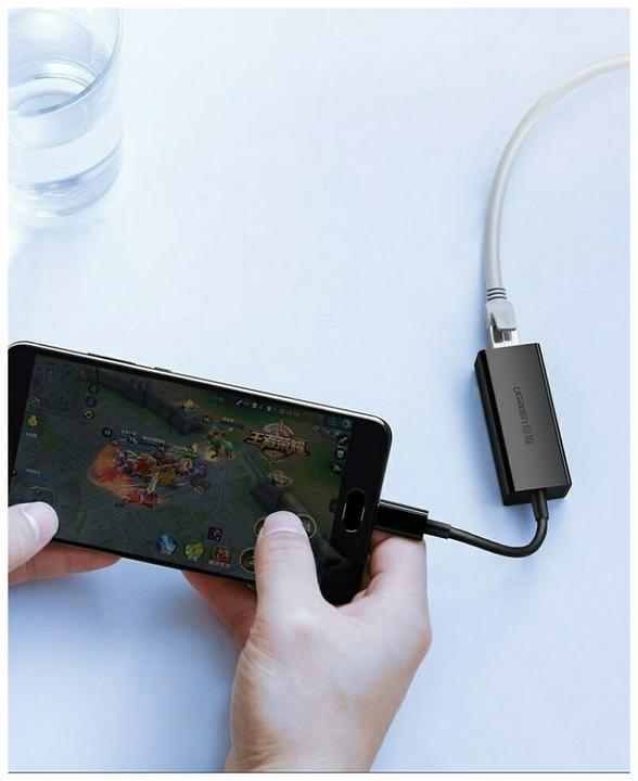 Produktbild Ugreen USB-C auf Ethernet Adapter (Ethernet / Lan, 6.20 cm)