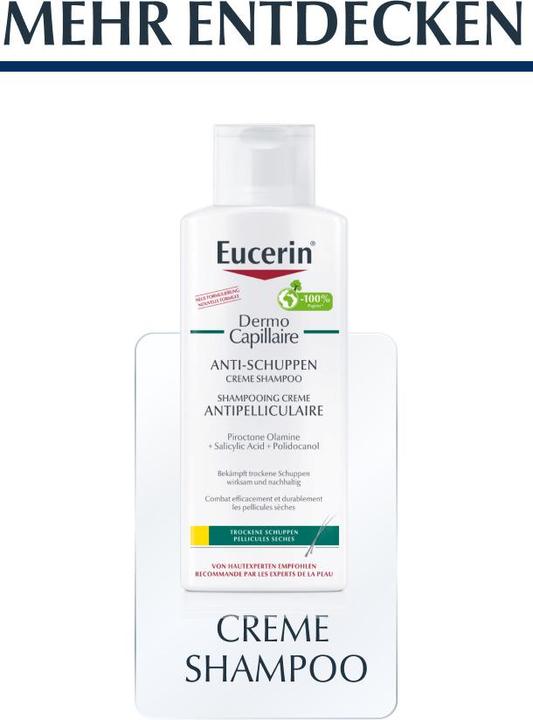 Produktbild Eucerin DermoCapillaire Anti-Schuppen Gel Shampoo (250 ml, Flüssiges Shampoo)