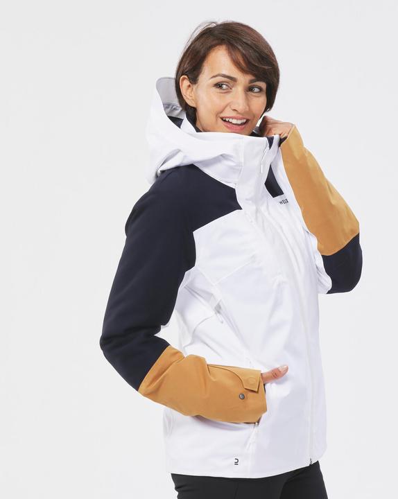 Image du produit Wedze Women's Ski Jacket 500 sport - white/navy/brown (XS)