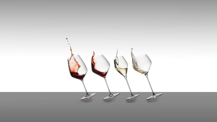 Actual product image Riedel Veloce wine tasting set + polishing cloth (82.90 cl, 4 Glasses, Wine glasses set)