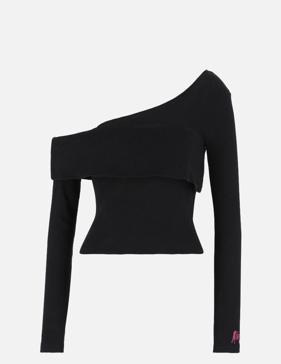 Boxeur des Rues One Shoulder Rib Long Sleeve