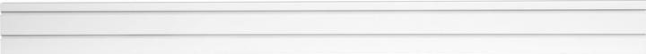 Actual product image InLine Slatwall Panel Aluminium for Wall Mount white 1,2m