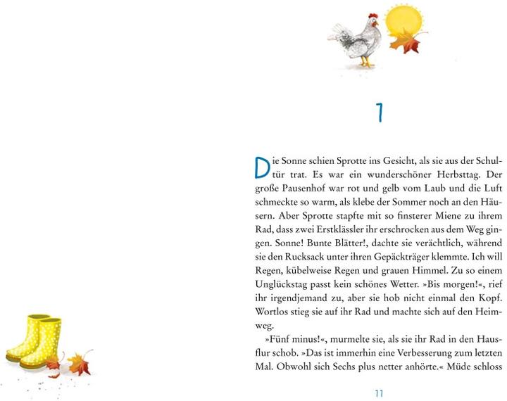 Actual product image Die Wilden Hühner und das Glück der Erde (German, Cornelia Funke, 2019)