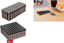 Immagine prodotto Ansmann Alkaline Batterie (100 pz., AAA, 540 mAh)