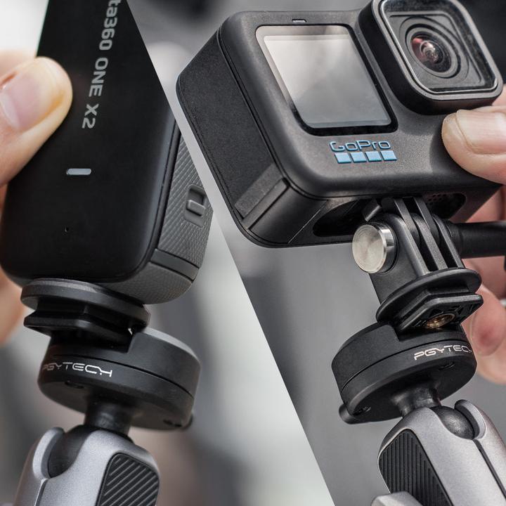Produktbild Pgytech CapLock Action Camera Ball head Quick Release Set