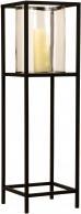 Image du produit IKO Lanterne en verre / métal large h = 80cm 23,5x23,5