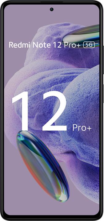 Produktbild Xiaomi Redmi Note 12 Pro+ (256 GB, Midnight Black, 6.67", Dual SIM, 200 Mpx, 5G)