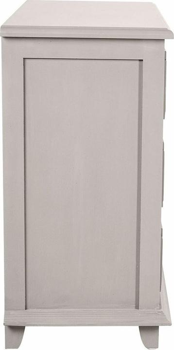 Produktbild Loberon Kommode Bethonvilliers grau/braun (80 x 90 x 40 cm)