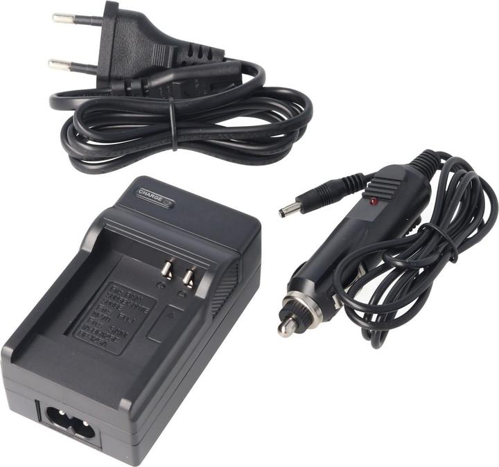 Actual product image AccuCell Battery charger Panasonic DMC-FX, DMC-LX, CGA-S005, DSLR (Charger)