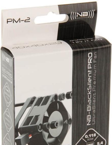 Immagine prodotto Noiseblocker BlackSilent Pro PM-2 (40 mm, 1 x)