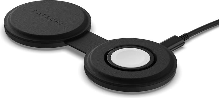 Image du produit Satechi OntheGo Chargeur sans fil 2 en 1 avec Qi2 (15 W)