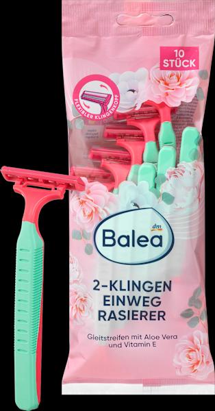 Actual product image dm Balea 2-blade disposable razor