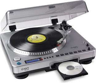 Actual product image ION Audio Audio LP 2 CD USB turntable with integ. CD burner