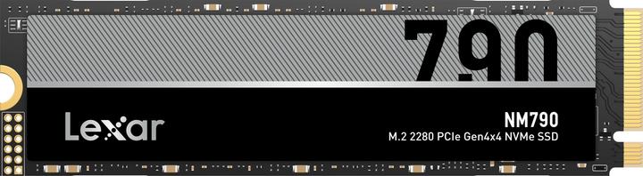 Actual product image Lexar NM790 4TB M.2 2280 PCIe Gen 4x4 NVMe SSD (4000 GB, M.2)