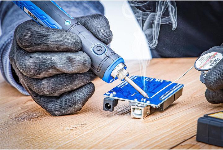 Actual product image BGS Cordless soldering iron