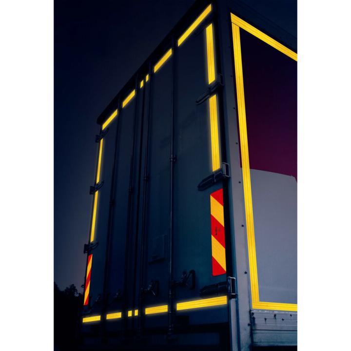 Produktbild Lampa Sicherheits-Signalband für starre Oberflächen - 50 m - Gelb