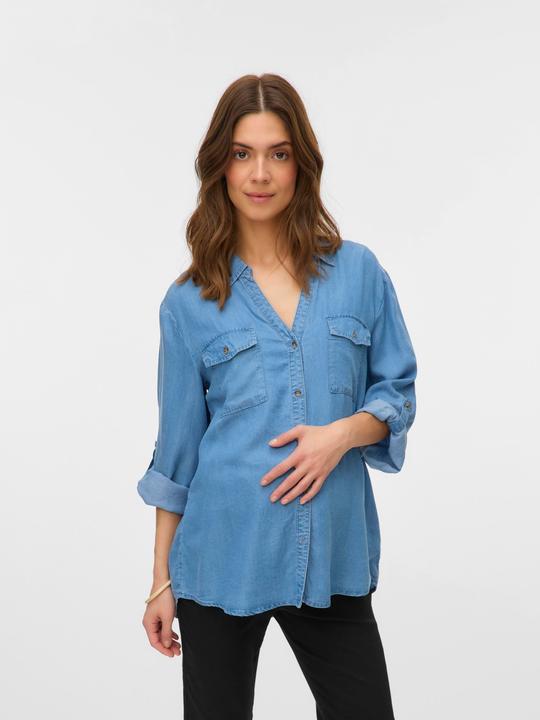 Image du produit Vero Moda Maternity Vmmbree 7/8 Sleeve Loose Shirt Ga (XXL)