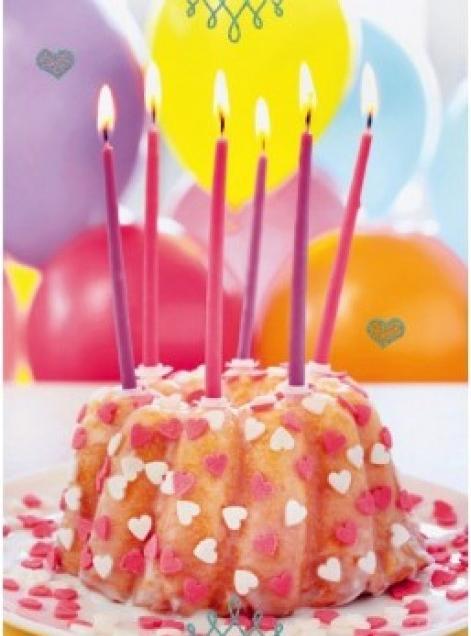 Produktbild CreaDiva Geburtstagskarte Küchlein von Little Greetings