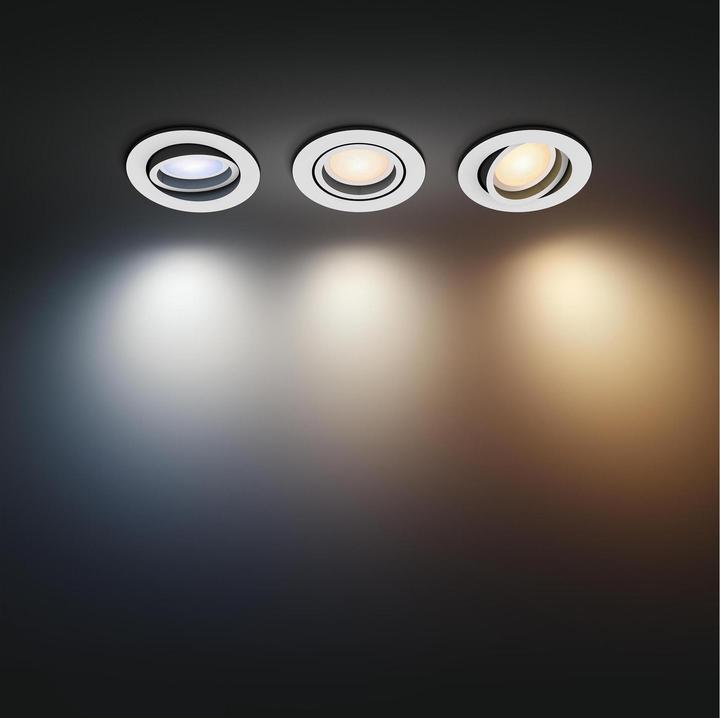 Immagine prodotto Philips Hue White Ambiance Milliskin inkl. Dimmschalter (350 lm, GU10)