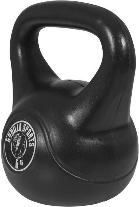 Actual product image Gorilla Sports Kettlebell Cement (1 x 6 kg)