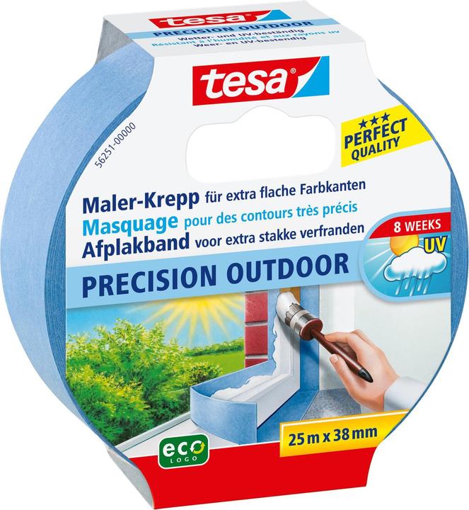 Produktbild tesa Malerkrepp OUTDOOR, Malerband für den Aussenbereich (38 mm)